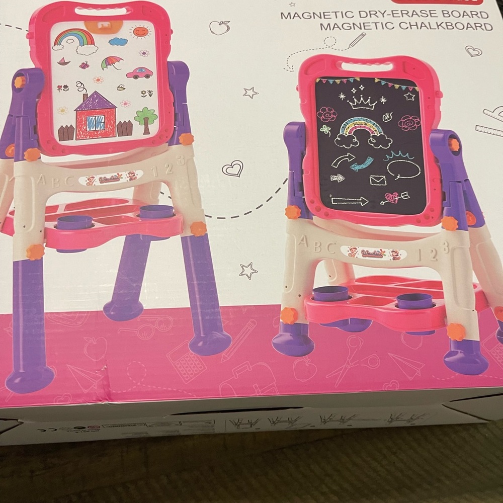 Colorful Magnetic Easel for Kids